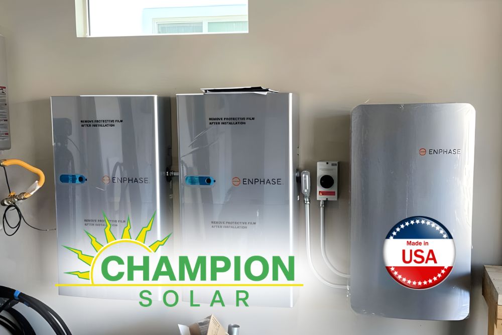 solar battery backup system, Enphase battery backup, solar power battery storage, home solar battery backup, garage solar battery installation, Enphase IQ battery system, battery backup for solar panels, solar backup battery for home, Enphase battery installation cost, best battery backup for solar system